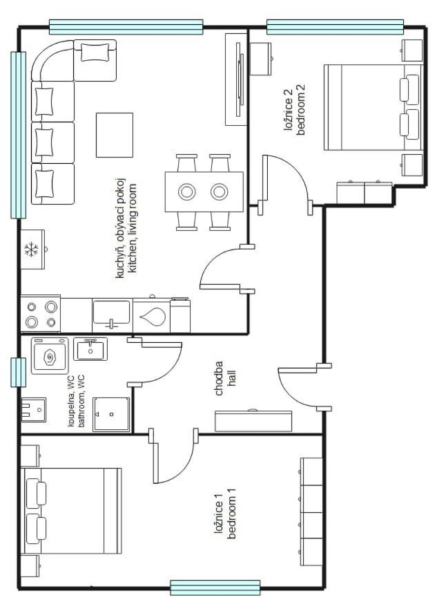 Apartman U Fontany Poděbrady Eksteriør bilde